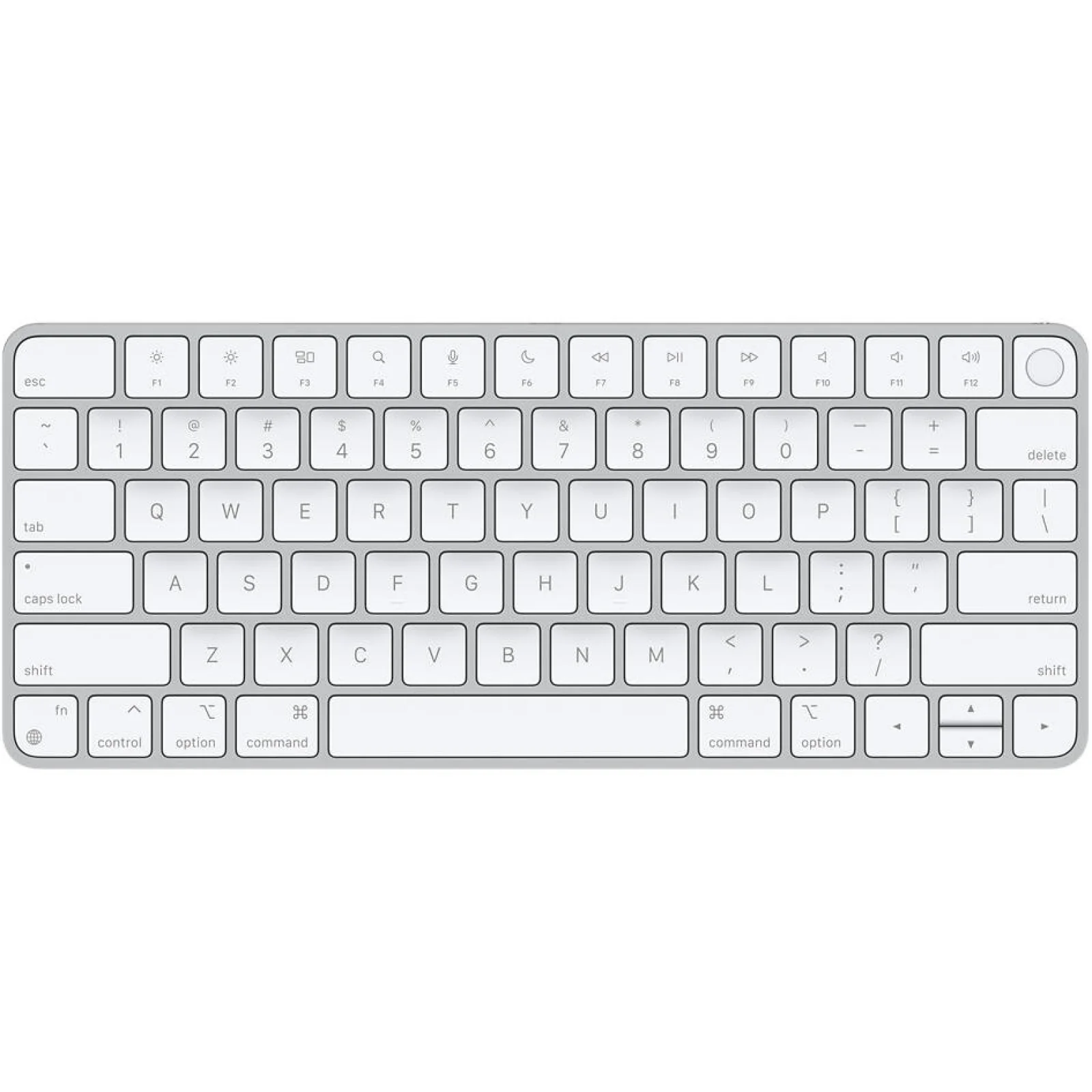 Бездротова клавіатура Apple Magic Keyboard with Touch ID для Mac Мodels with Apple Silicon (MK293) (англійська розкладка)