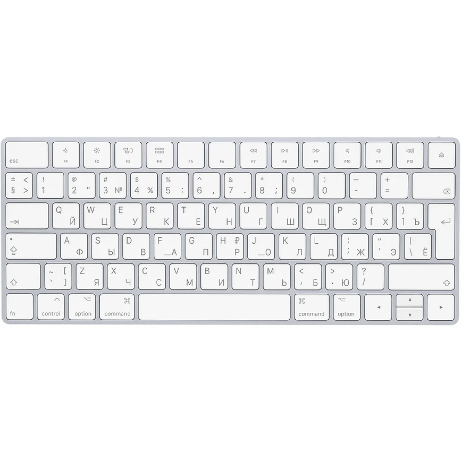 Бездротова клавіатура Apple Magic Keyboard MLA22RS/A (російська розкладка)