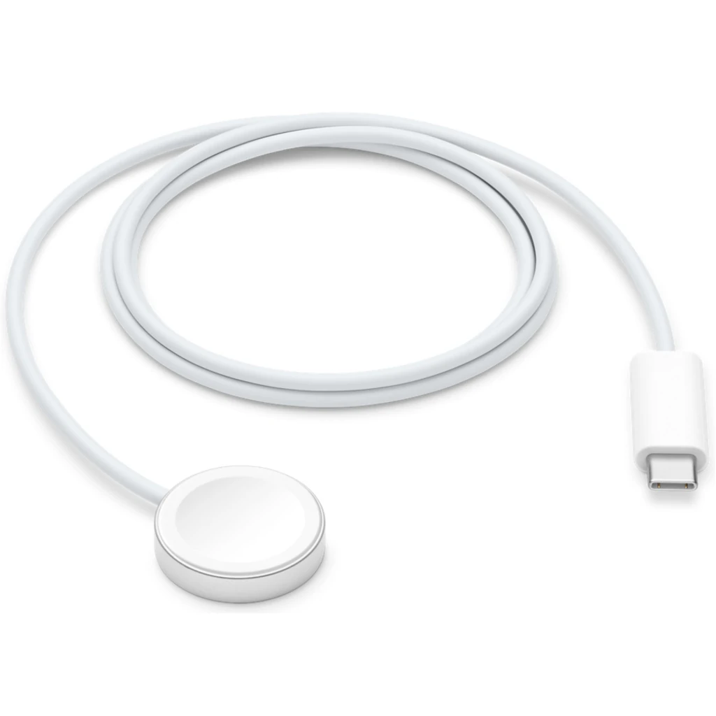 Зарядний пристрій Apple Watch Magnetic Fast Charger to USB-C White (MLWJ3)