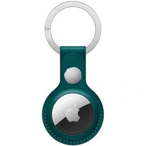 Чехол Apple AirTag Leather Key Ring Forest Green (MM073)