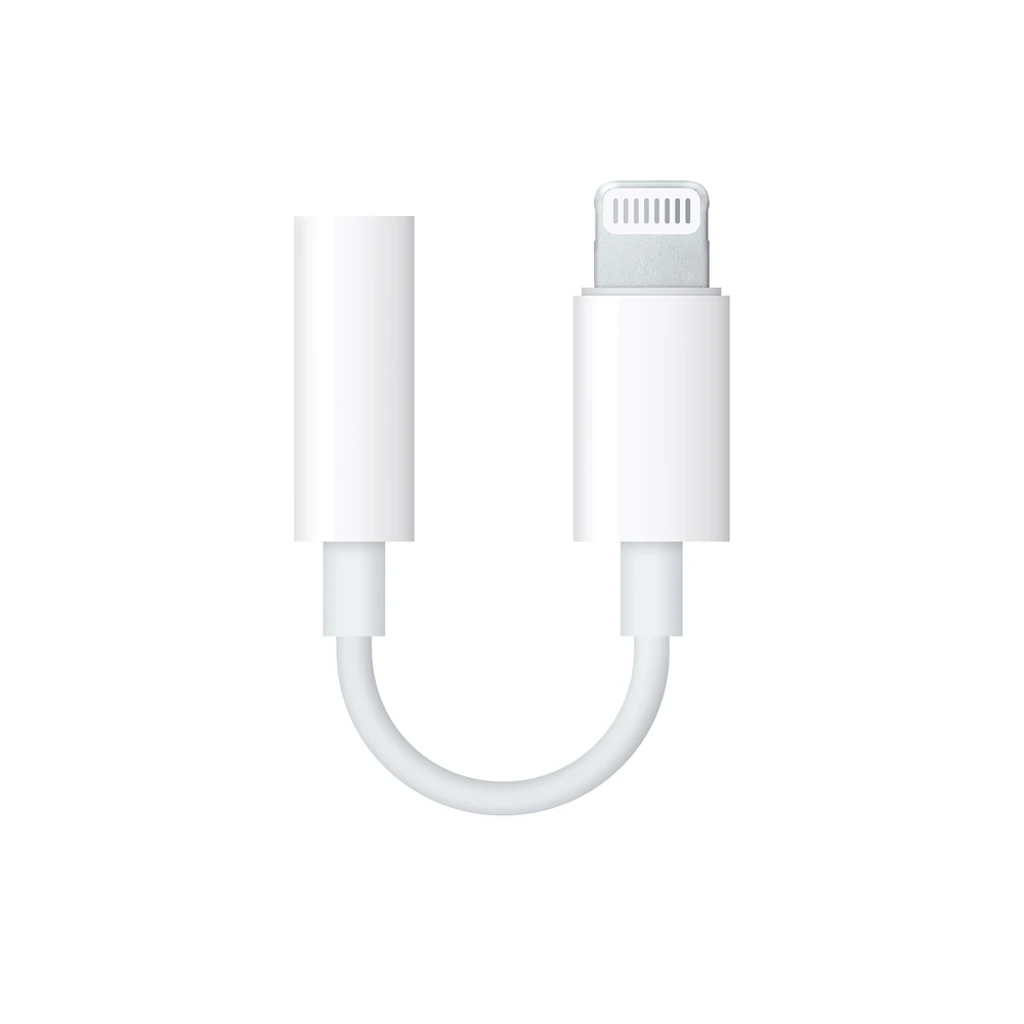 Аудіо перехідник Apple Lightning to 3.5mm Headphones Jack Adapter (MMX62)