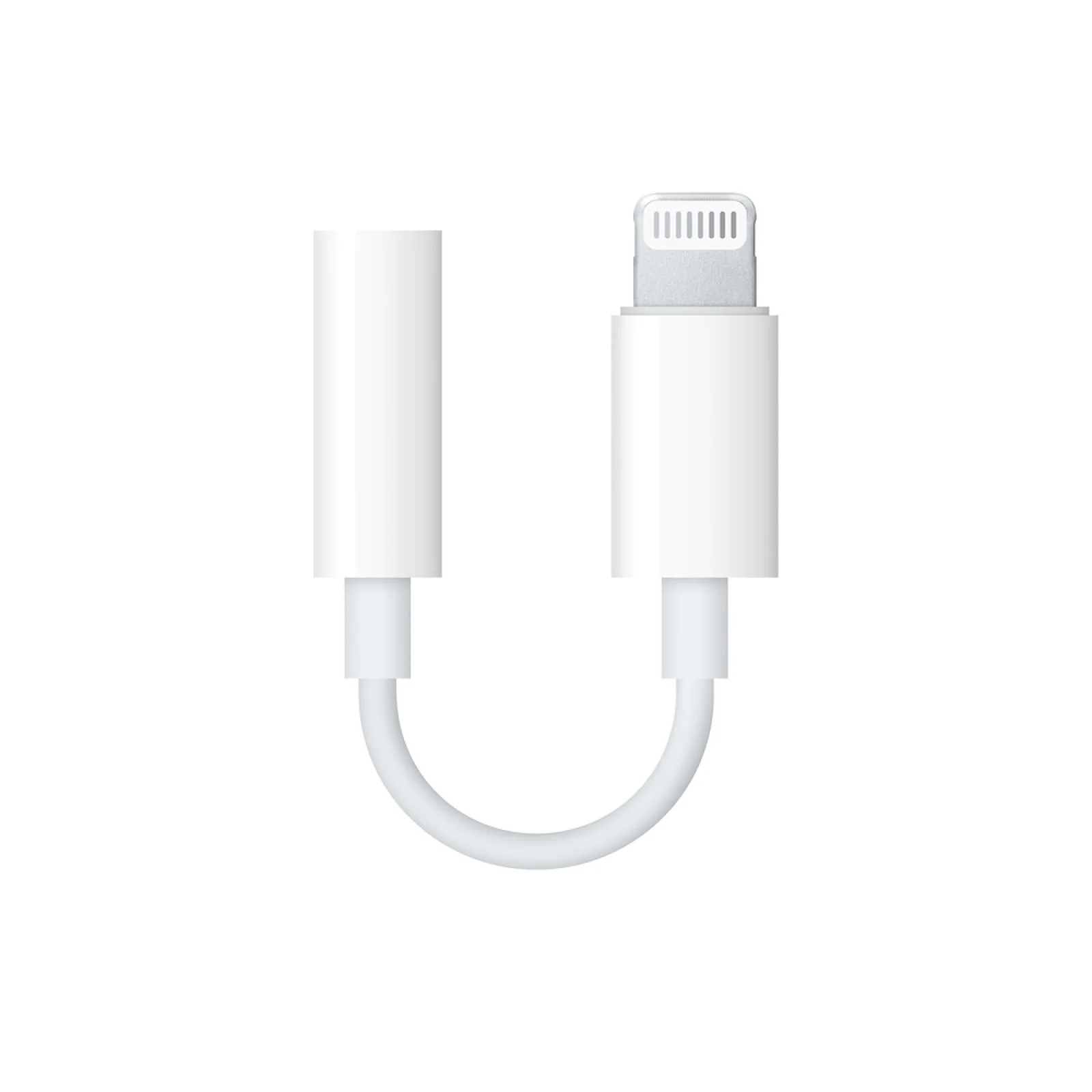 Аудіо перехідник Apple Lightning to 3.5mm Headphones Jack Adapter (MMX62)