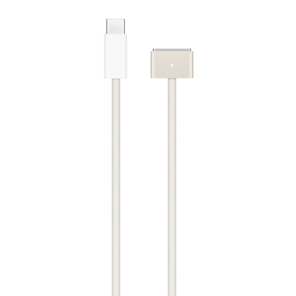 Кабель Apple USB-C to MagSafe 3 Cable 2m Starlight (MPL33)