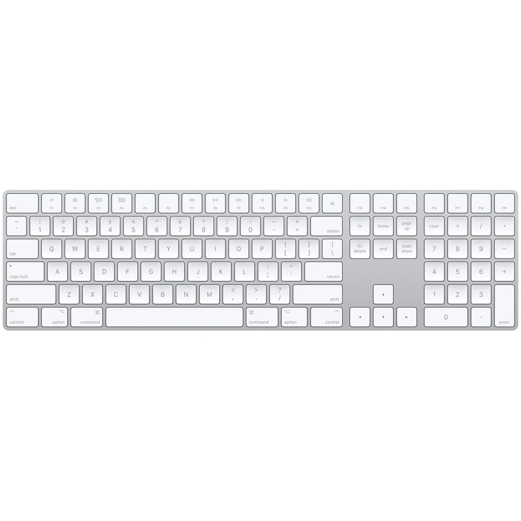 Бездротова клавіатура Apple Magic Keyboard with Numeric Keypad MQ052 (англійська розкладка)