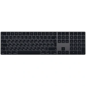 Колір: Сірий - Клавіатура Apple Magic Keyboard with Numeric Keypad Space Gray MRMH2RS/A (російська розкладка)