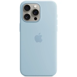 Чехол Apple iPhone 15 Pro Max Silicone Case with MagSafe Light Blue (HQCo)