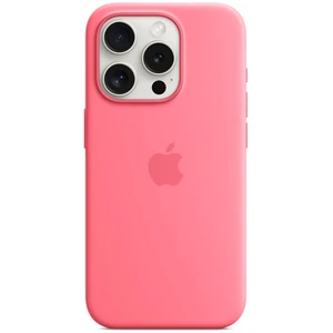 Чехол Apple iPhone 15 Pro Max Silicone Case with MagSafe Pink (HQCo)
