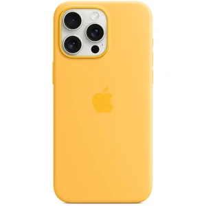 Чехол Apple iPhone 15 Pro Max Silicone Case with MagSafe Sunshine (HQCo)