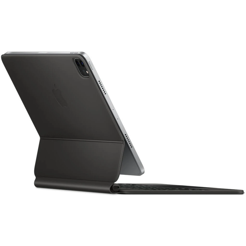 Чехол-клавиатура Apple iPad Pro 11 2021, iPad Air 10.9 2020, iPad Air 11 2024 Magic Keyboard Black MXQT2 (Английская раскладка + Гравировка)