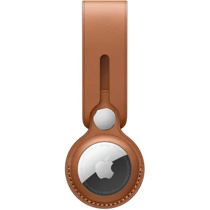 Чехол Apple AirTag Leather Loop Saddle Brown (MX4A2)