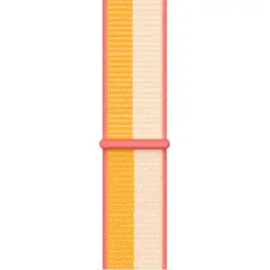 Ремінець Apple Maize/White Sport Loop для Apple Watch 42mm, 44mm, 45mm, 49mm (ML2Y3)