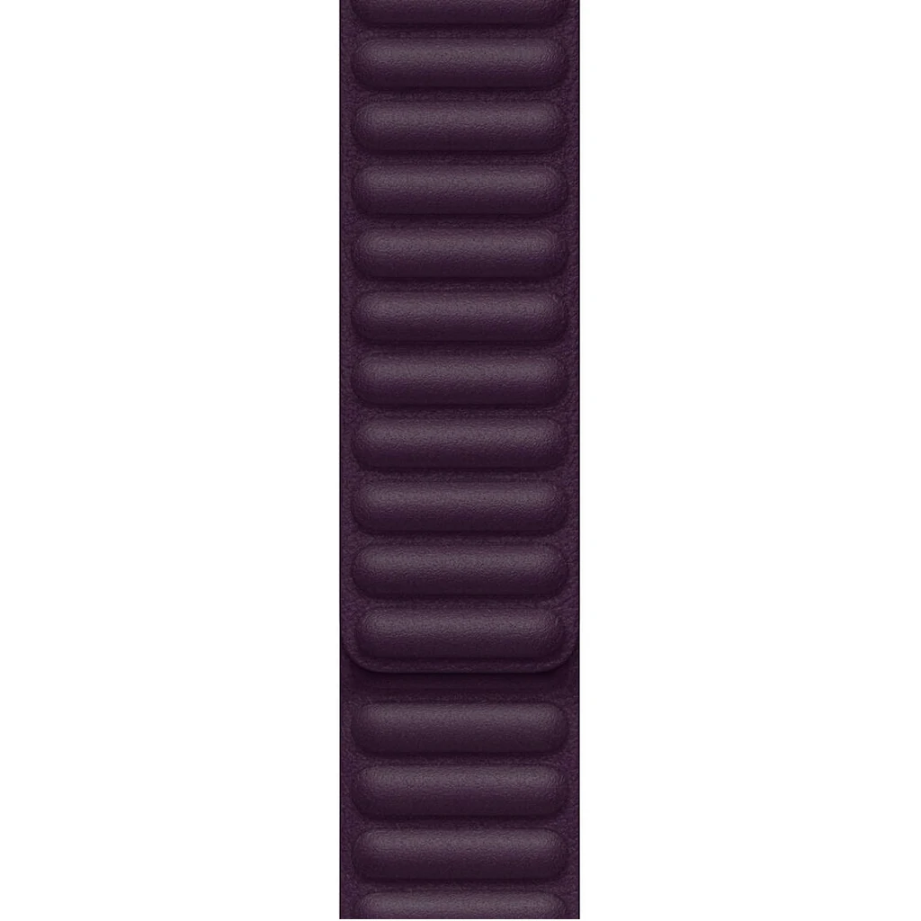 Ремінець Apple Dark Cherry Leather Link M/L для Apple Watch 44mm, 45mm (ML7X3)