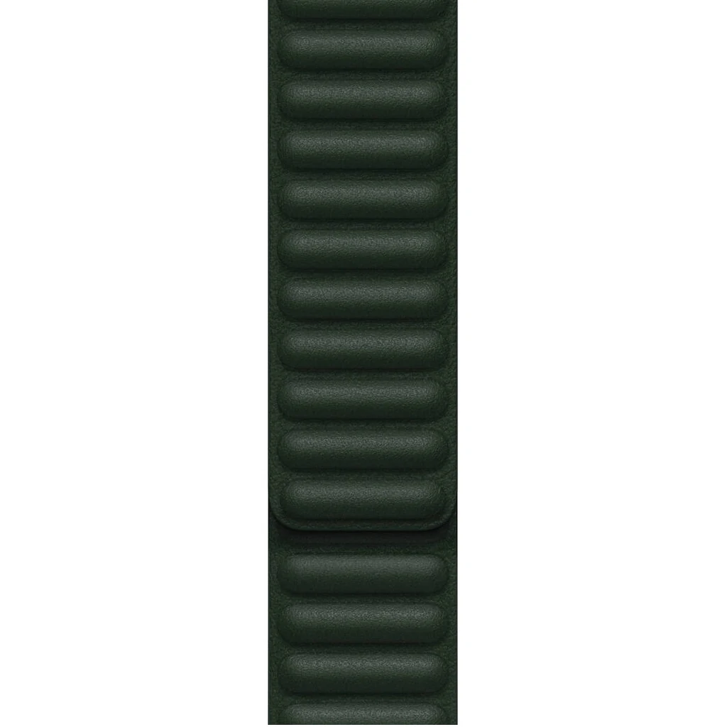 Ремінець Apple Sequoia Green Leather Link M/L для Apple Watch 38mm, 40mm, 41mm (ML7Q3)