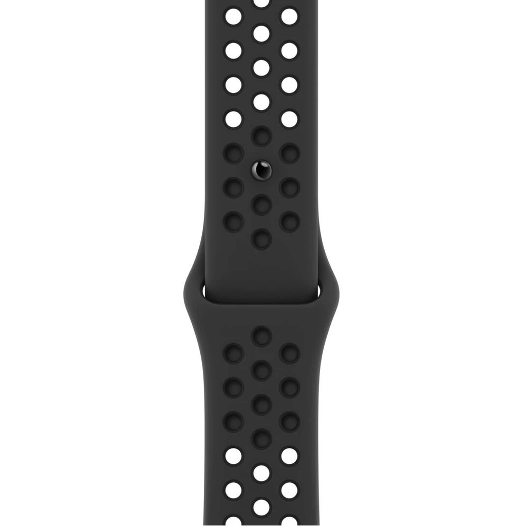 Ремінець Apple Anthracite/Black Nike Sport Band для Apple Watch 44mm, 45mm (ML883)