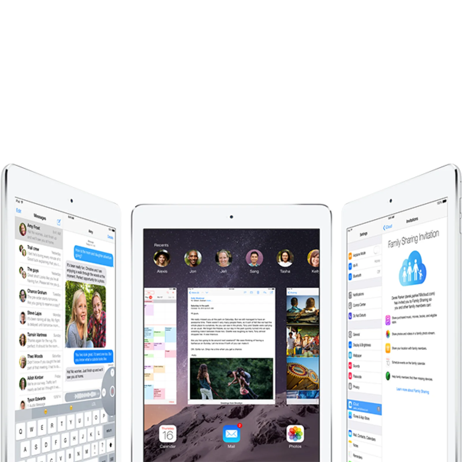 Планшет Apple iPad Air 2 128GB WiFi Silver (MGTY2)