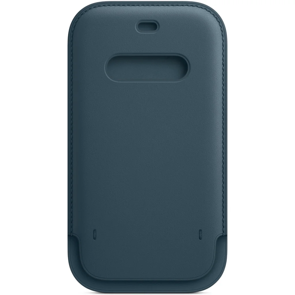 Чохол Apple iPhone 12, iPhone 12 Pro Leather Sleeve with MagSafe Baltic Blue (MHYD3)