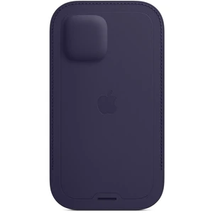 Чохол Apple iPhone 12, iPhone 12 Pro Leather Sleeve with MagSafe Deep Violet (MK0A3)