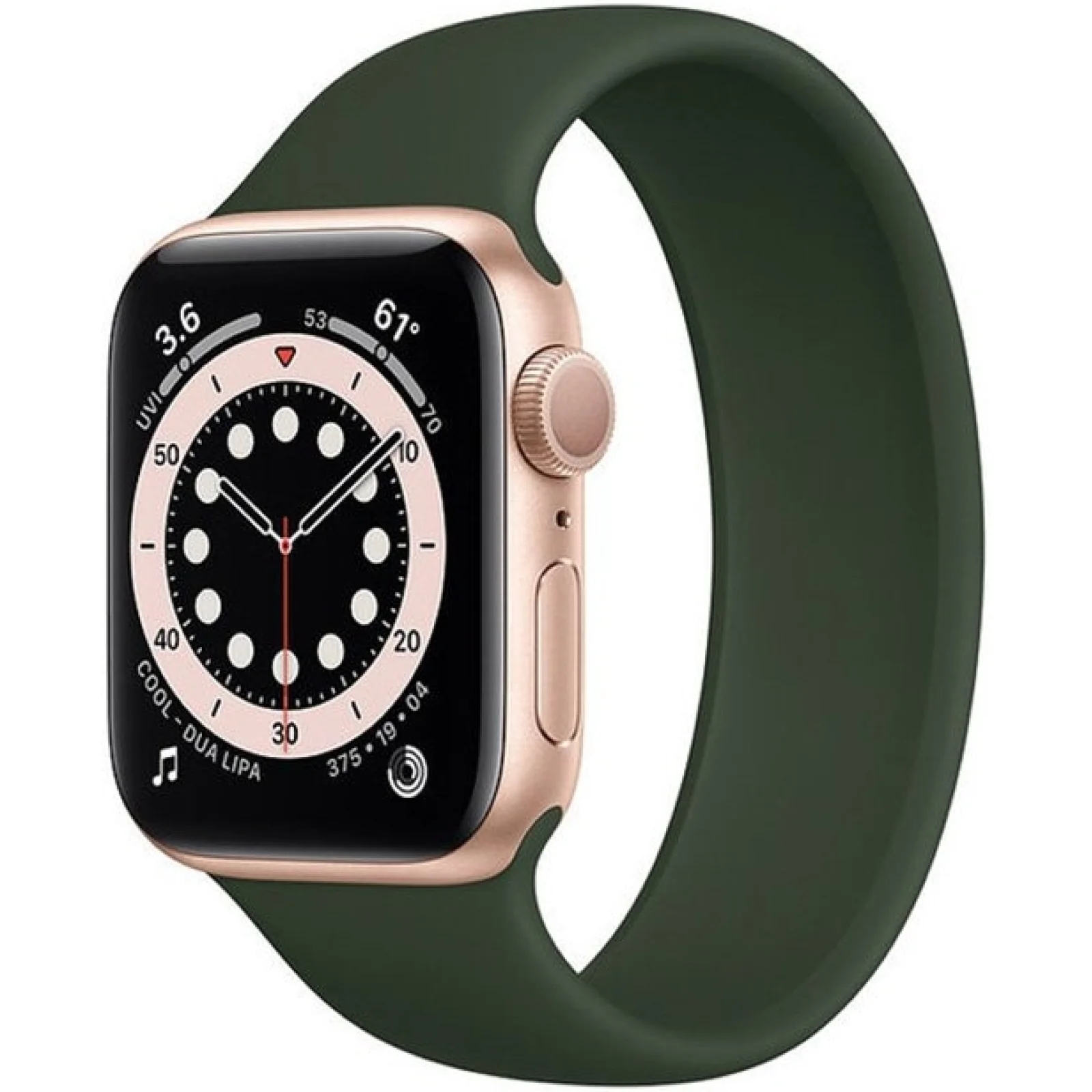 Ремінець Apple Cyprus Green Solo Loop Size 7 для Apple Watch 42mm, 44mm, 45mm, 49mm (MTGT3)