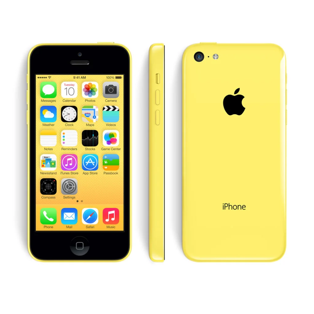 Мобільний телефон Apple iPhone 5C 16Gb Yellow Never locked