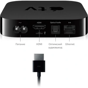 Цифровой мультимедийный проигрыватель Apple TV 3 MD199
