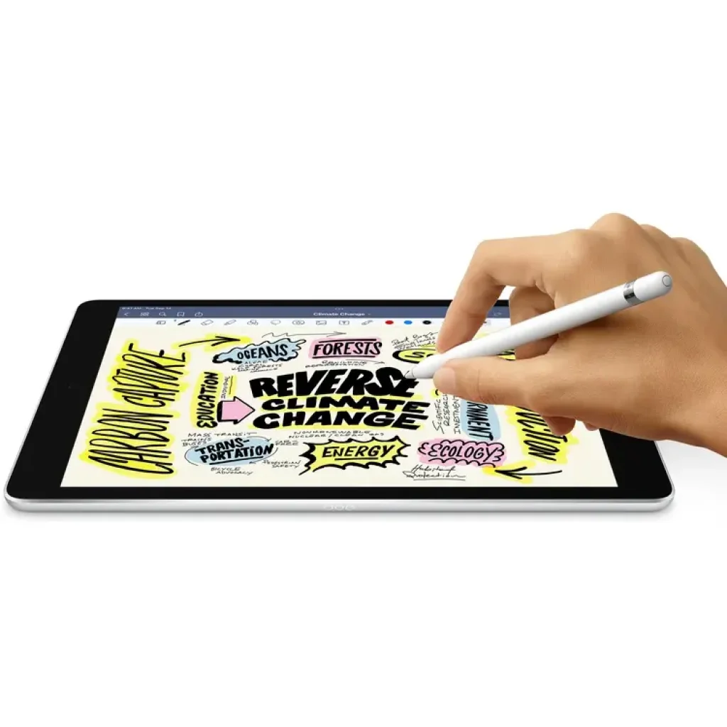 Планшет Apple iPad 10.2 2021 Wi-Fi + Cellular 256GB Silver (MK6A3)