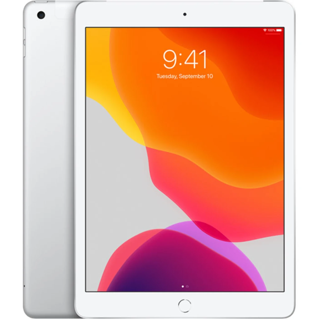 Планшет Apple iPad 10.2 Wi-Fi + Cellular 32GB Silver A2198 (MW6X2, MW6C2)