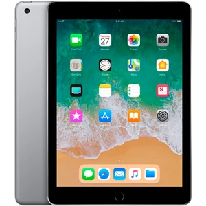 Цвет: Серый - Планшет Apple iPad 2018 9.7" 32GB Wi-Fi Space Gray (MR7F2)
