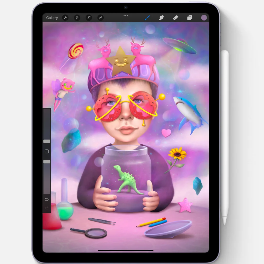 Планшет Apple iPad Air 10.9 2022 Wi-Fi 256GB Space Gray (MM9L3)