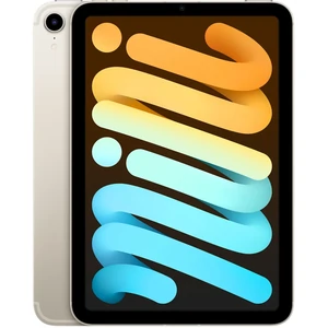 Колір: Білий - Планшет Apple iPad Mini 6 Wi-Fi + Cellular 64GB Starlight (MK8C3)