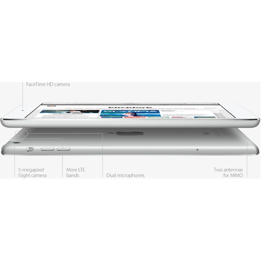 Планшет Apple iPad Mini 2 16GB WiFi+3G/LTE Silver