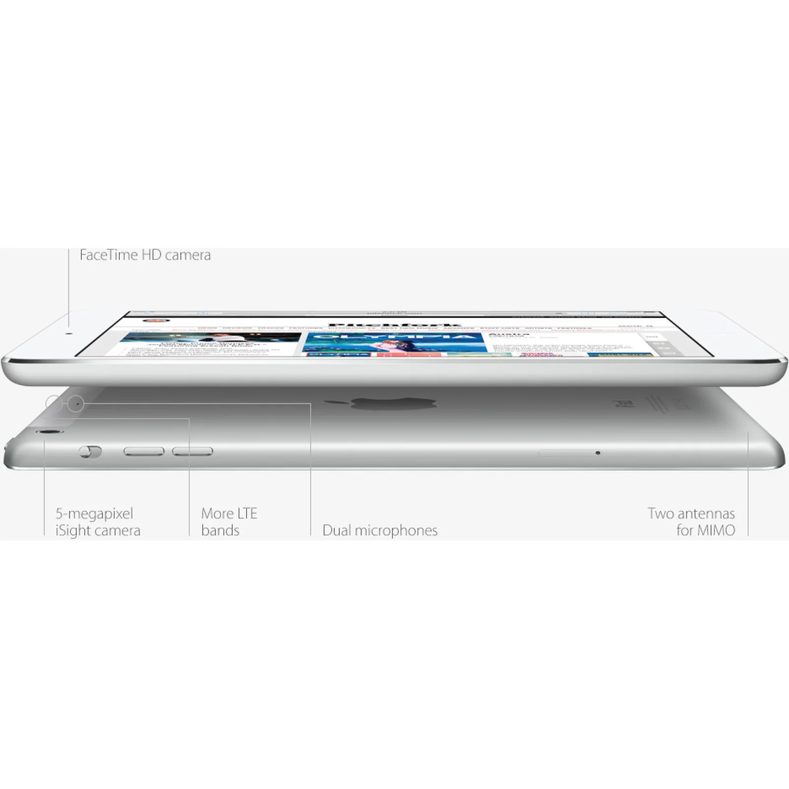 Планшет Apple iPad Mini 2 64GB WiFi + 3G/LTE Space Gray