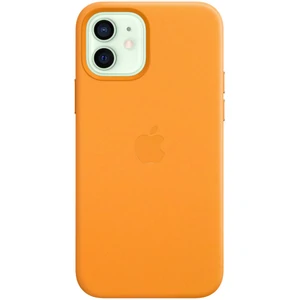 Колір: Помаранчевий - Чохол Apple iPhone 12, iPhone 12 Pro Leather Case California Poppy (HQCo)