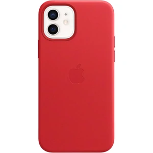 Чехол Apple iPhone 12, iPhone 12 Pro Leather Case Red (HQCo)