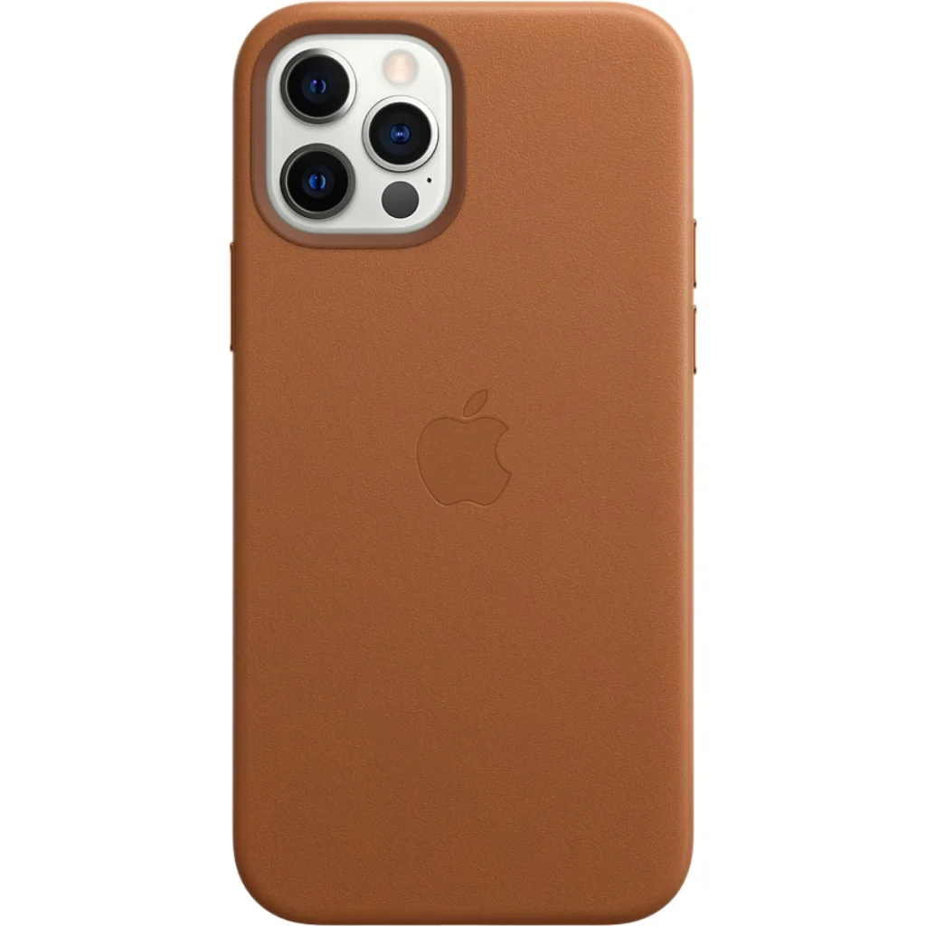Чохол Apple iPhone 12, iPhone 12 Pro Leather Case Saddle Brown (HQCo)