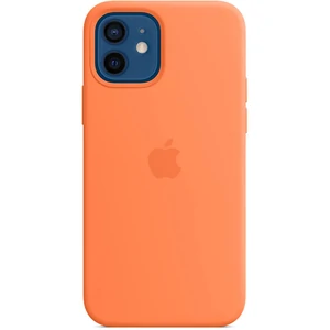 Чехол Apple iPhone 12, iPhone 12 Pro Silicone Case with MagSafe Kumquat (HQCo)