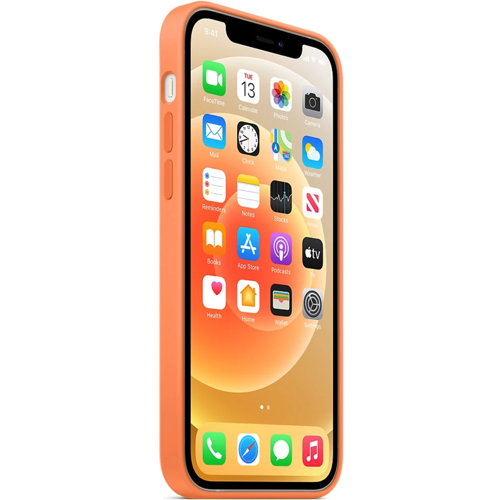 Чехол Apple iPhone 12 Mini Silicone Case Kumquat (HQCo)