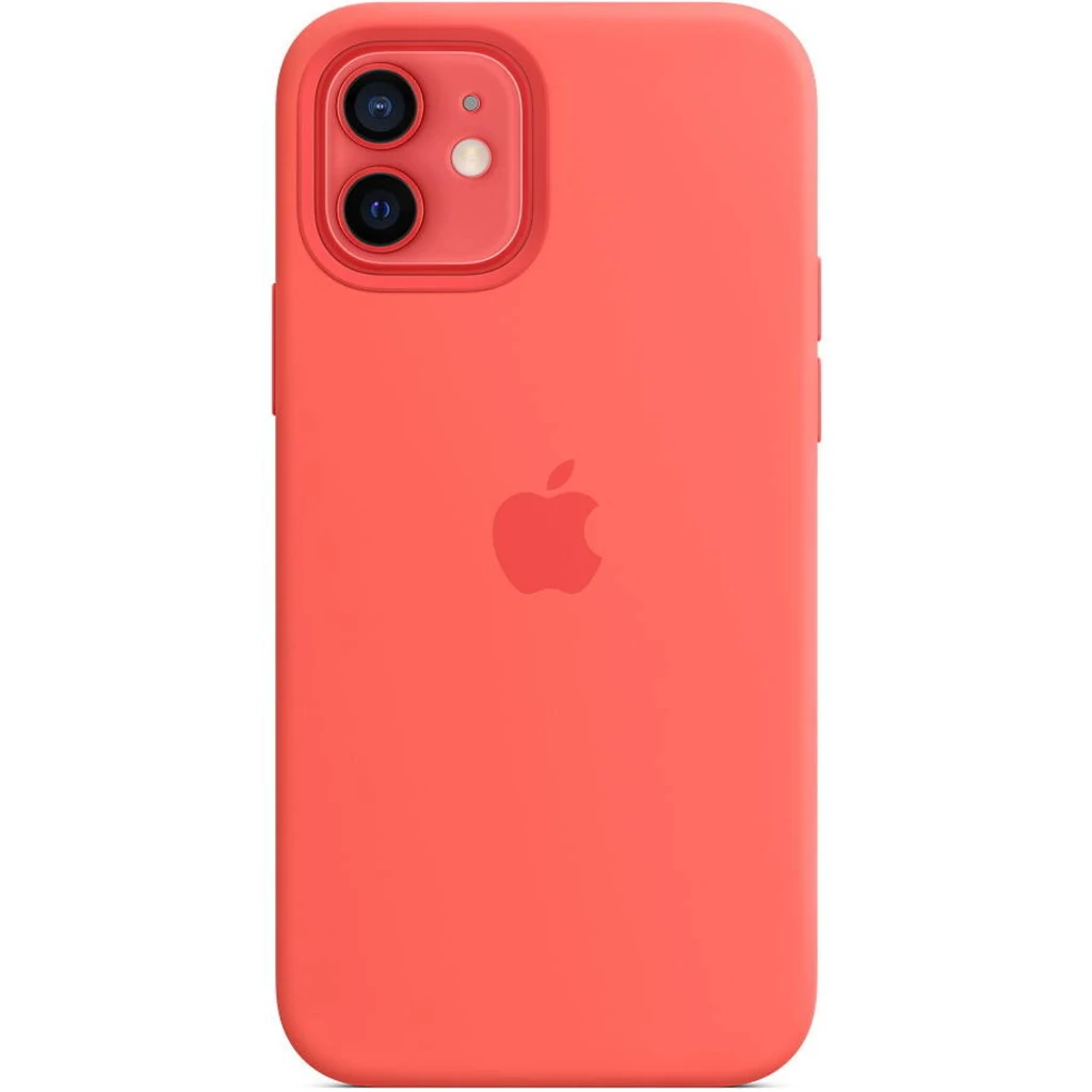 Чохол Apple iPhone 12, iPhone 12 Pro Silicone Case with MagSafe Pink Citrus (HQCo)