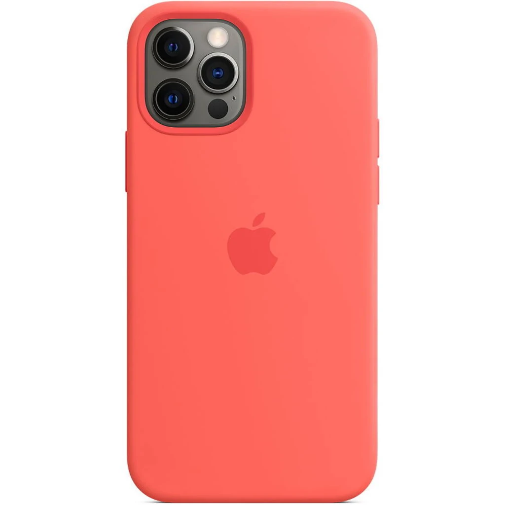 Чохол Apple iPhone 12, iPhone 12 Pro Silicone Case with MagSafe Pink Citrus (HQCo)
