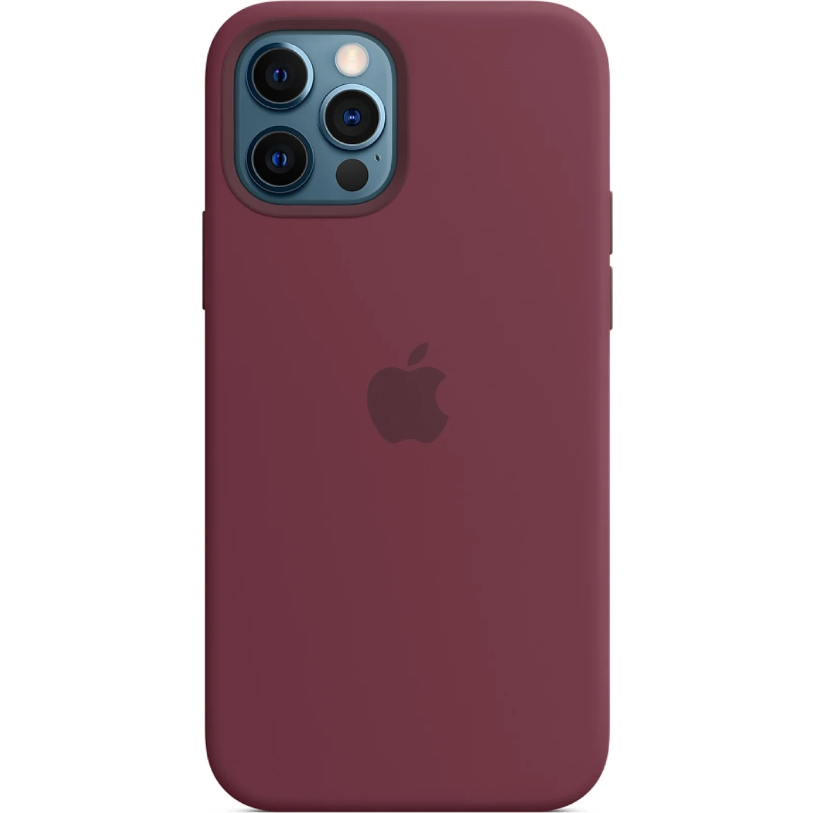 Чохол Apple iPhone 12, iPhone 12 Pro Silicone Case with MagSafe Plum (HQCo)