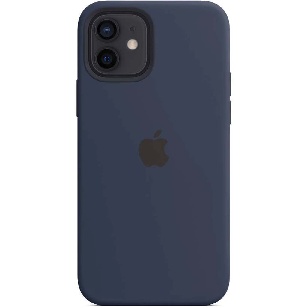 Чехол Apple iPhone 12, iPhone 12 Pro Silicone Case with MagSafe Deep Navy (HQCo)