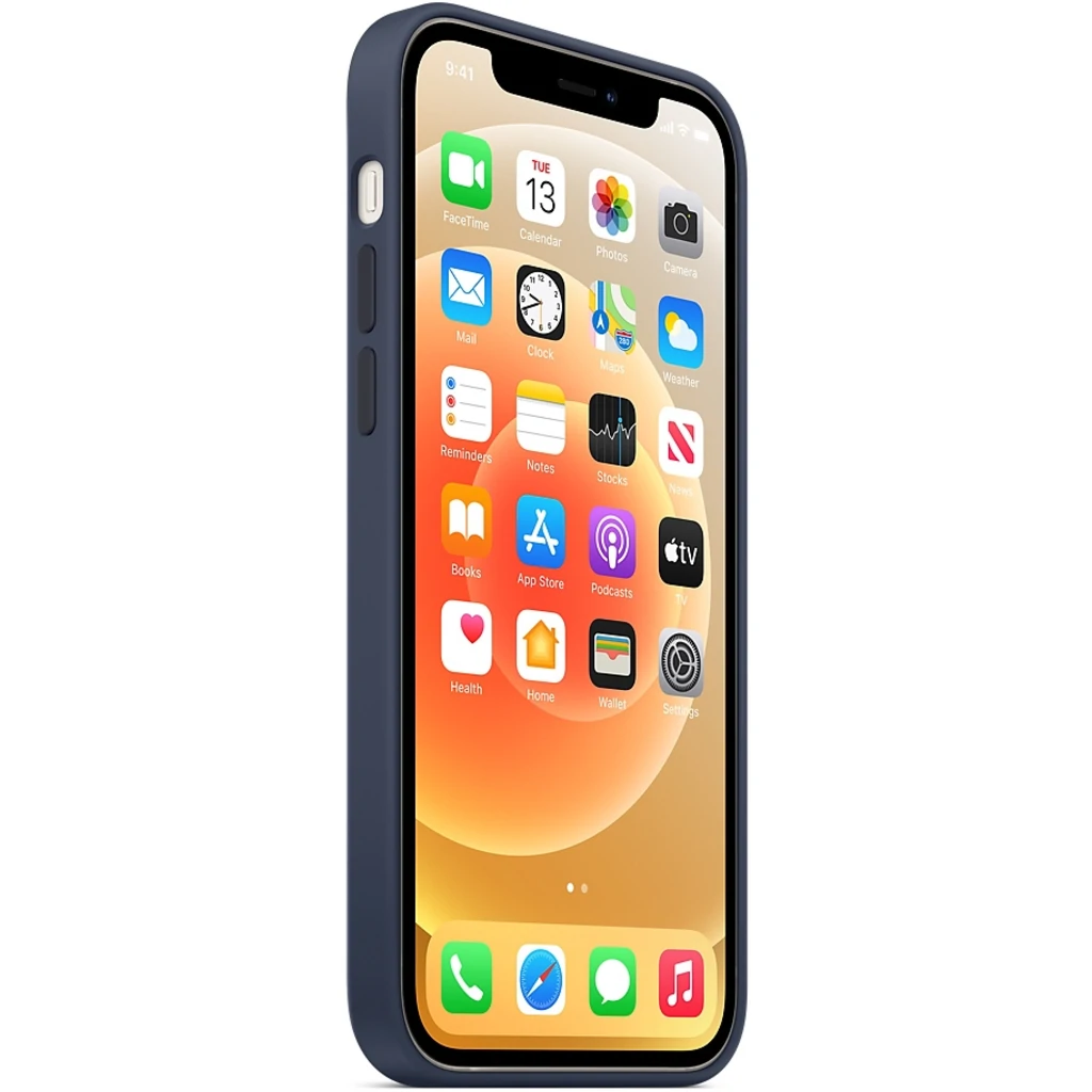 Чехол Apple iPhone 12, iPhone 12 Pro Silicone Case with MagSafe Deep Navy (HQCo)