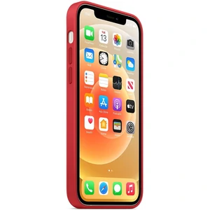 Чехол Apple iPhone 12, iPhone 12 Pro Silicone Case with MagSafe Red (HQCo)