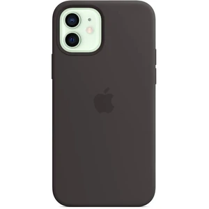 Колір: Чорний - Чохол Apple iPhone 12, iPhone 12 Pro Silicone Case with MagSafe Black (HQCo)