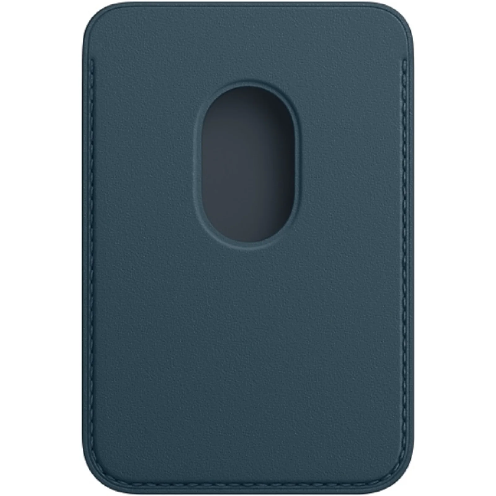 Чехол для пластиковых карт Apple iPhone Leather Wallet with MagSafe Baltic Blue MHLQ3
