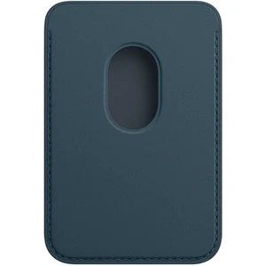 Чехол для пластиковых карт Apple iPhone Leather Wallet with MagSafe Baltic Blue MHLQ3