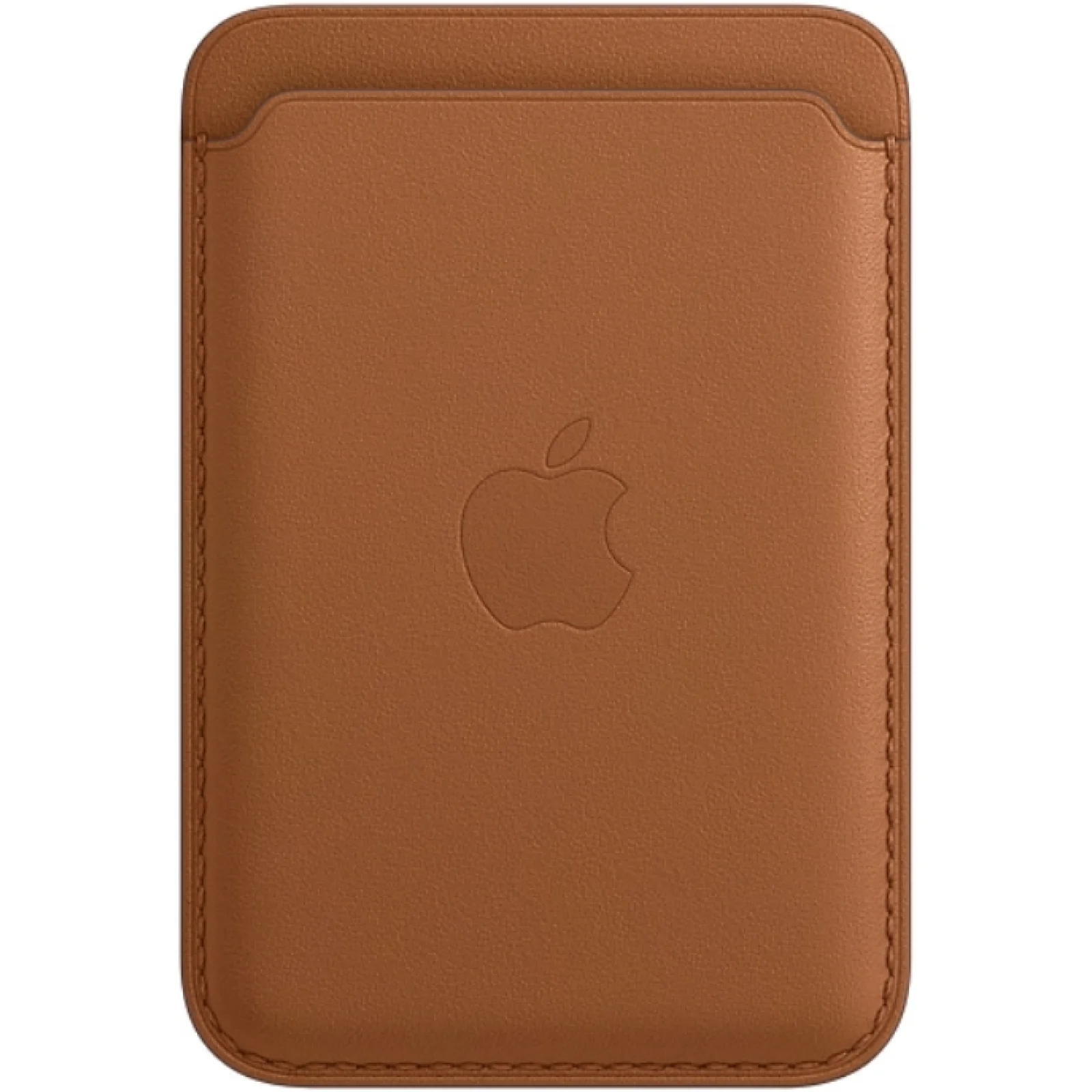 Чехол для пластиковых карт Apple iPhone Leather Wallet with MagSafe - Saddle Brown (MHLT3)