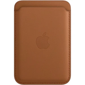 Цвет: Коричневый - Чехол Apple iPhone Leather Wallet with MagSafe Saddle Brown (MHLT3)