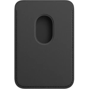 Чехол для пластиковых карт Apple iPhone Leather Wallet with MagSafe - Black (MHLR3)