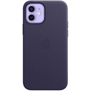 Колір: Фіолетовий - Чохол Apple iPhone 12, iPhone 12 Pro Leather Case with MagSafe Deep Violet (MJYR3)