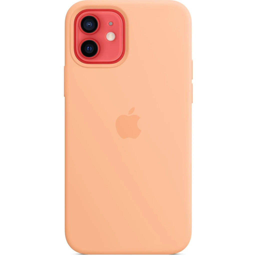Чохол Apple iPhone 12, iPhone 12 Pro Silicone Case with MagSafe Cantaloupe (HQCo)